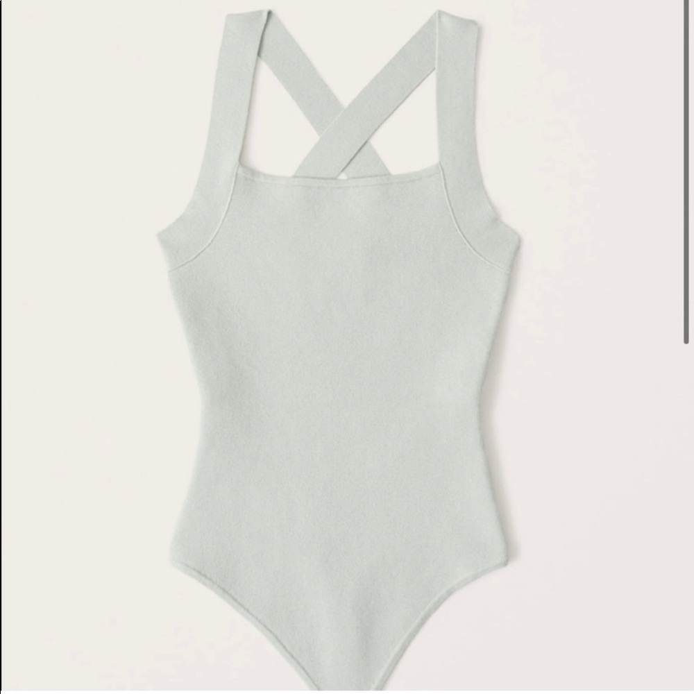 ABERCROMBIE AND FITCH CRISSCROSS BODYSUIT
